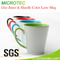 A caneca de Inner &amp; Handle Latte da cor de 12oz, classifica a, o SGS de Mt-Lm012h &amp; o FDA aprovaram